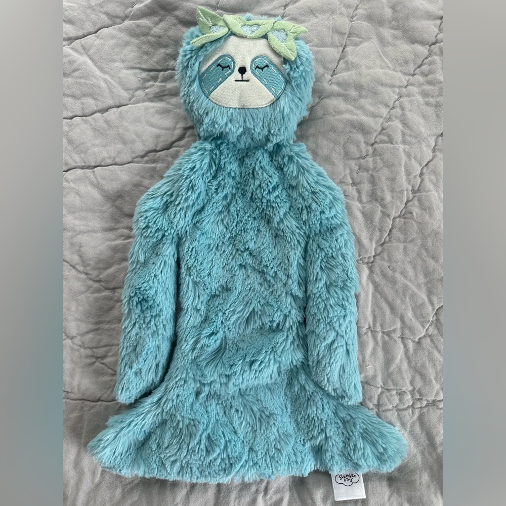 Slumberkins Blue Sloth snuggler